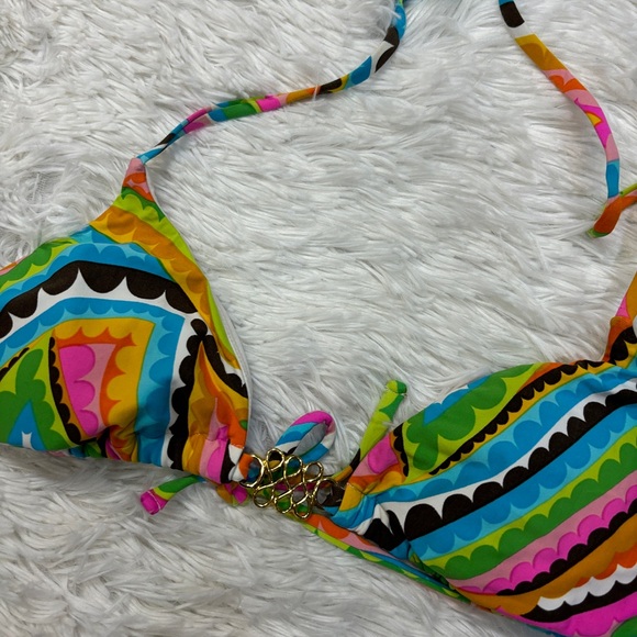 Trina Turk Printed Bikini Top - Picture 3 of 5